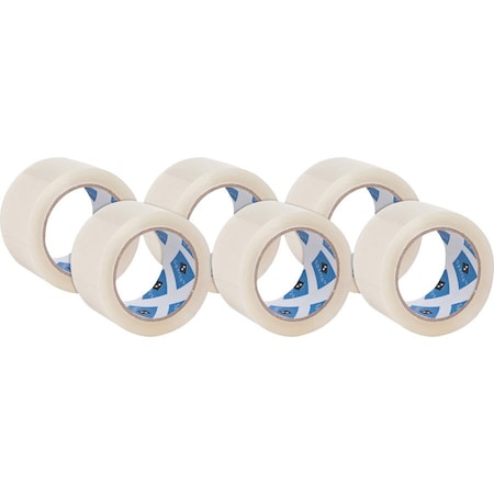 Sparco Packaging Tape, 3" Core, 3.0 mil, 1.88"x55 Yds, 6RL/PK 6PK SPR64010PK